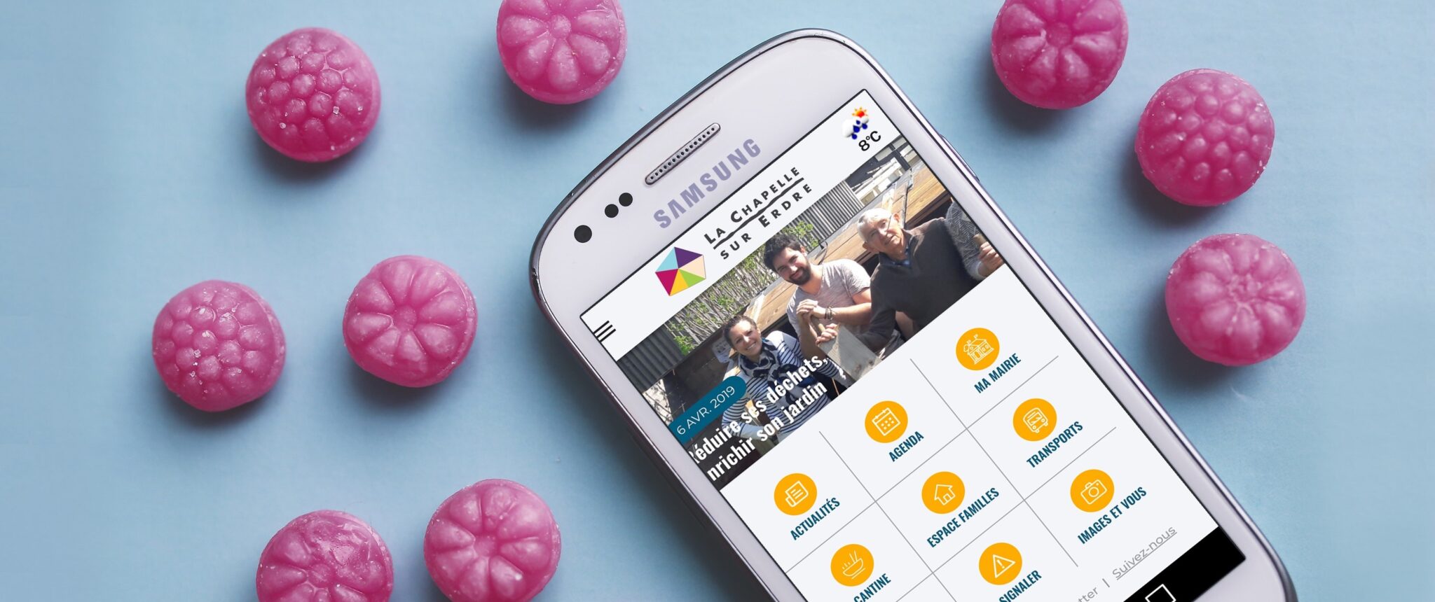 Application mobile La Chapelle sur Ordre