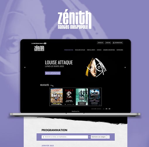 site web zenith nantes