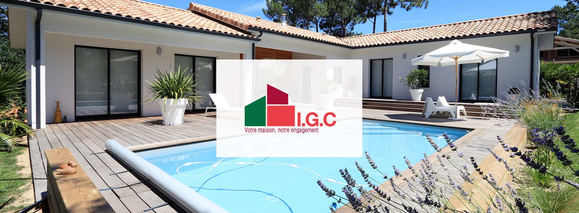 Site internet IGC Constructeur immobilier