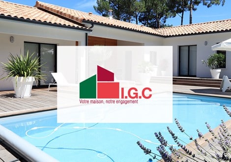 Site internet IGC Constructeur immobilier
