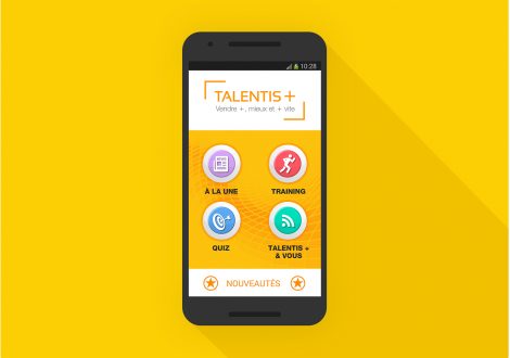 Application mobile Talentis Groupe La Poste